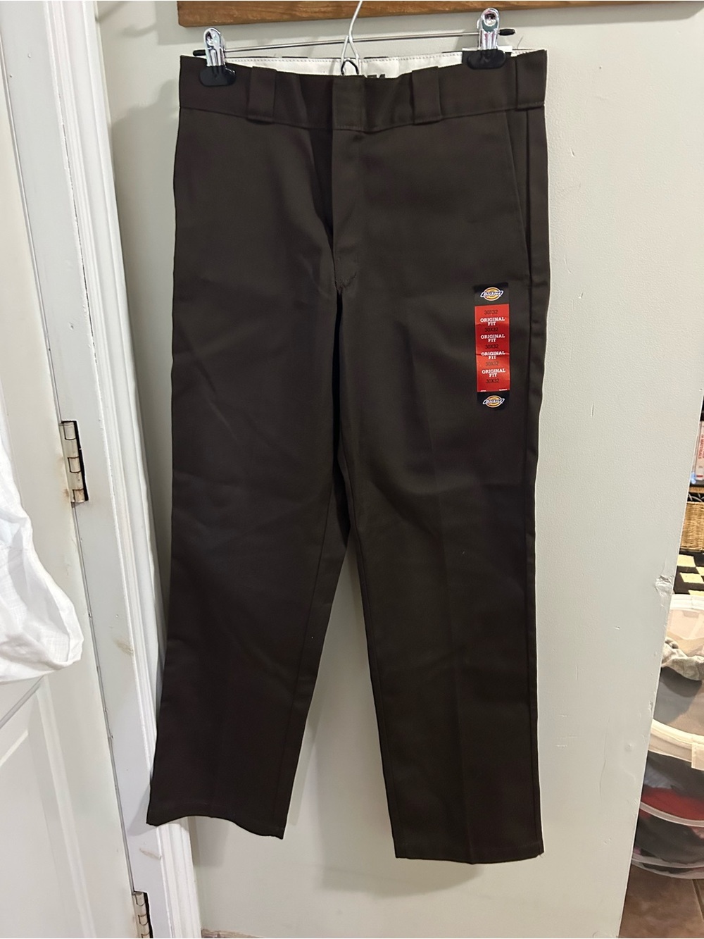 Dickies Men’s Dark Brown Work Pants